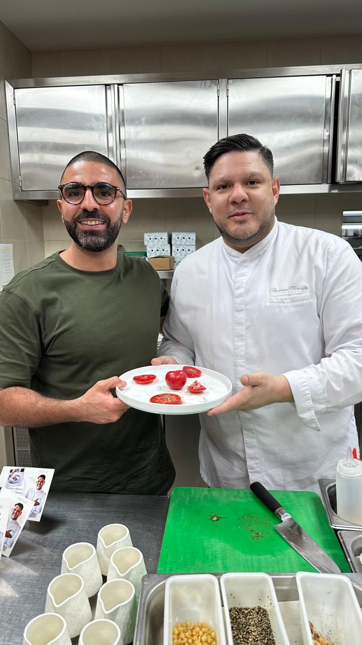 The Tomato Man kitchen moments with chefs in Dubai