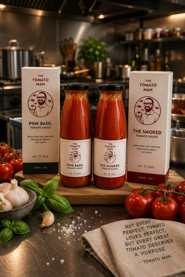 🍅 The Founder’s Collection — Both Sauces premium pink tomatoes