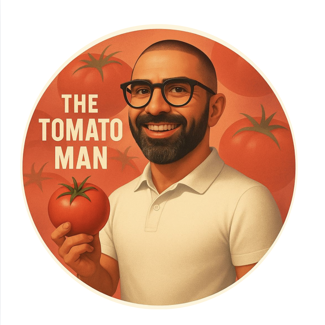 The Tomato Man logo