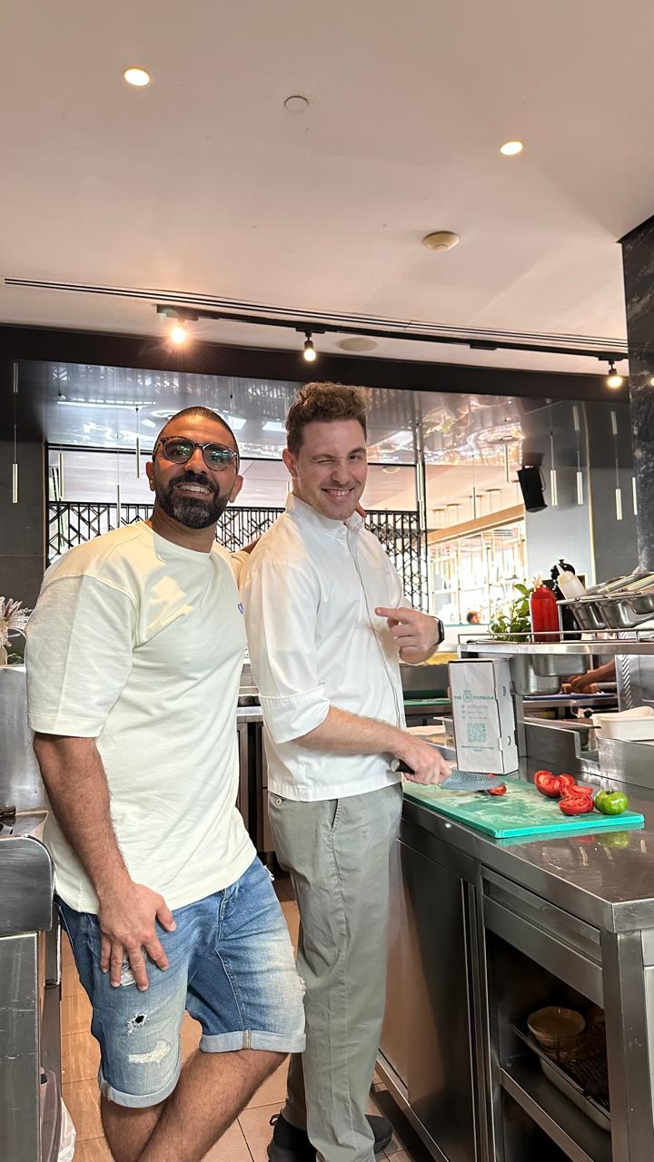 The Tomato Man kitchen moments with chefs in Dubai